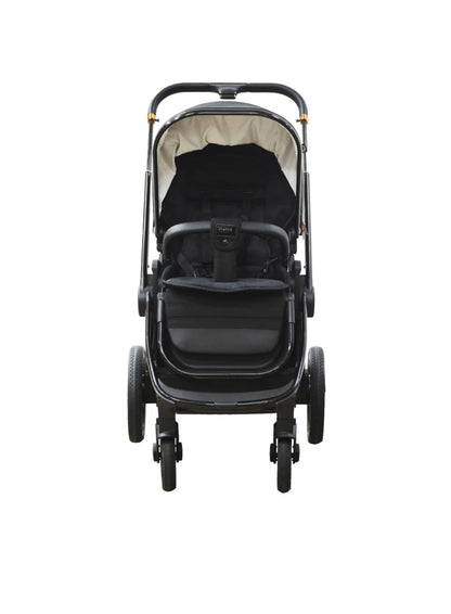 Chelino Bella Stroller Shiny Black/rose
