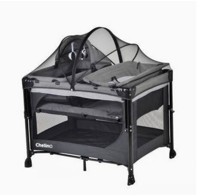 Chelino Tiffany Lux II Co-Sleeper Camp Cot