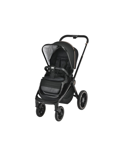 Chelino Bella Stroller Shiny Black/rose