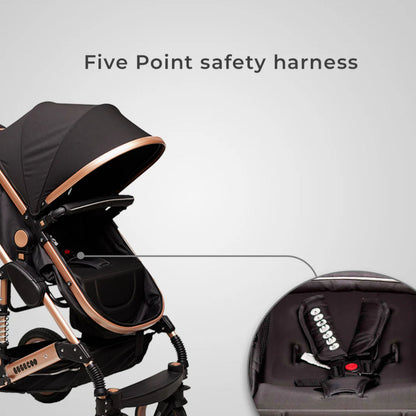 Bee Black & Gold Stroller